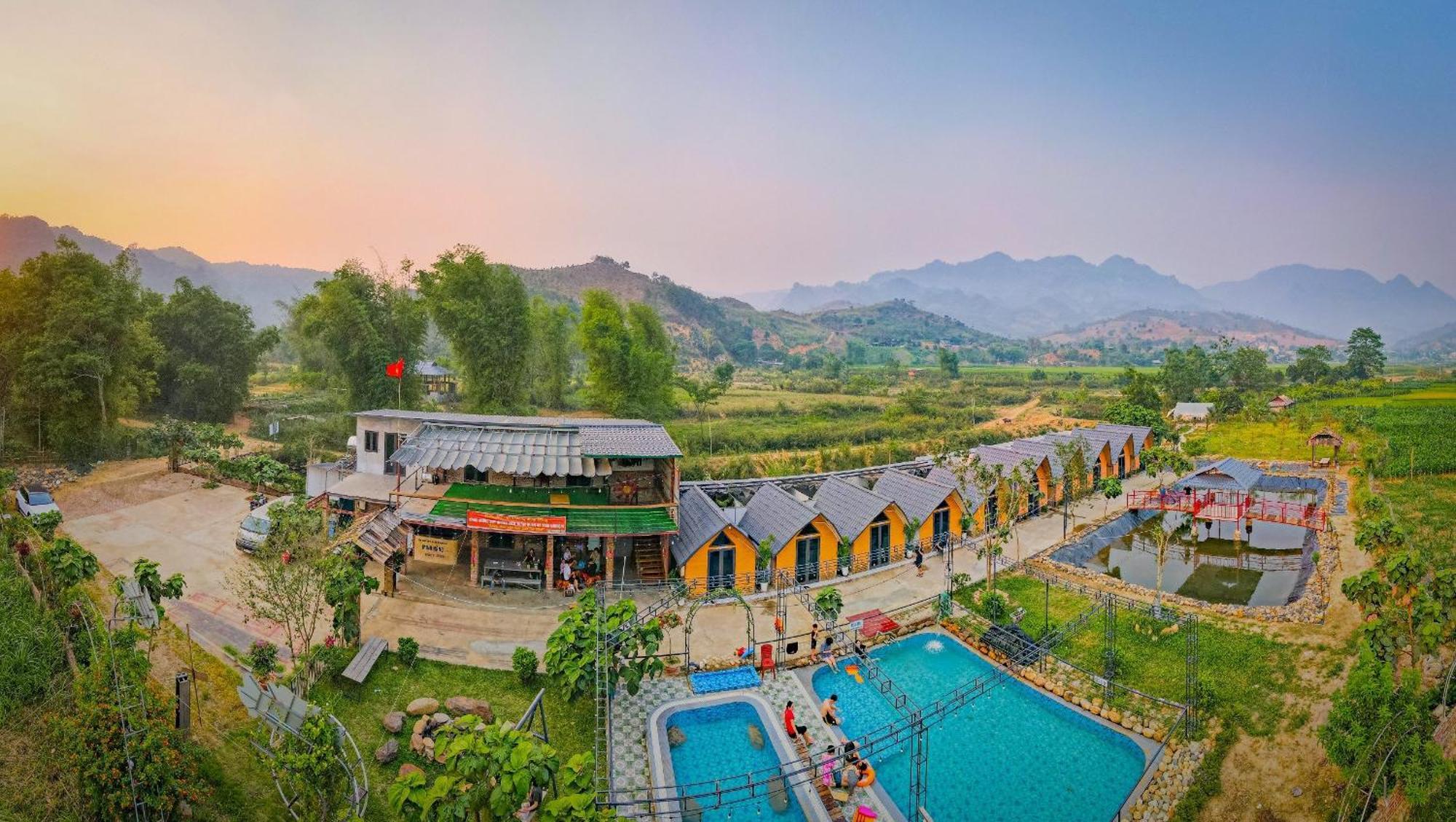 Homestay Suoi Khoang Minh Hang Yen Bai Dış mekan fotoğraf