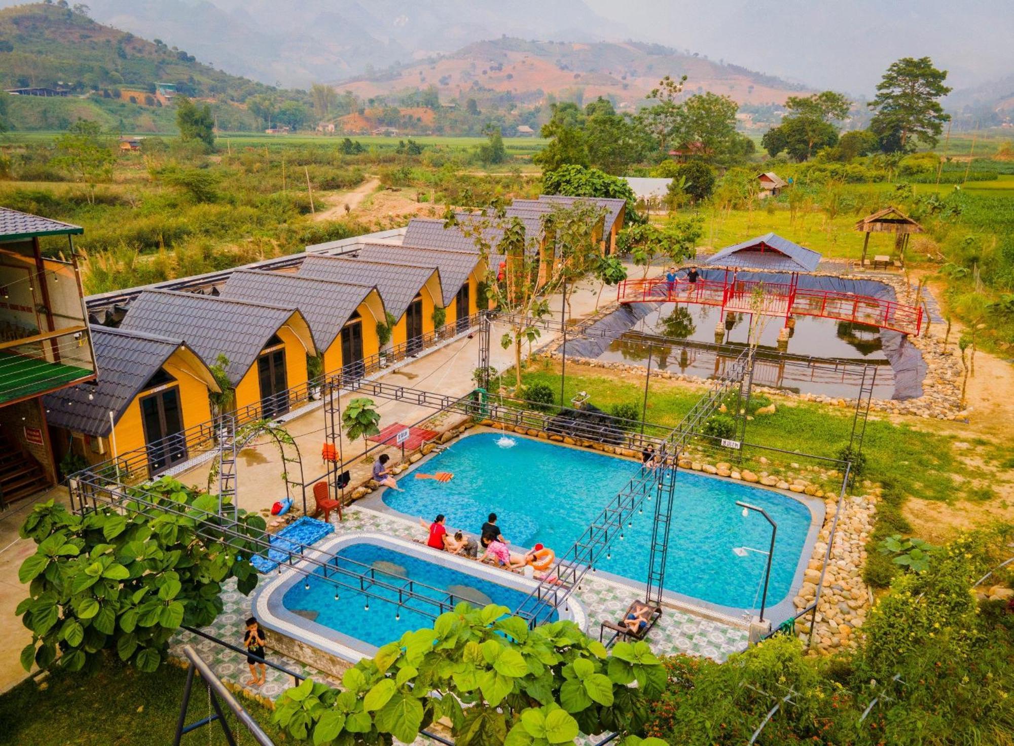 Homestay Suoi Khoang Minh Hang Yen Bai Dış mekan fotoğraf